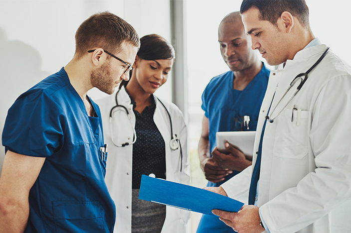 Doctor website design example